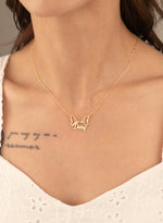 925 Sterling Silver Dog Head And Name Necklace