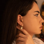 925 Sterling Silver Dangle Initial Earring 95