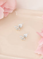 925 Sterling Silver Enamel Eye Studs