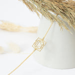 925 Sterling Silver Root Chakra Bracelet