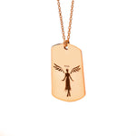 925 Sterling Silver Walhalla Dog Tag
