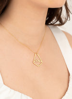 925 Sterling Silver Mountain Ring Holder Necklace