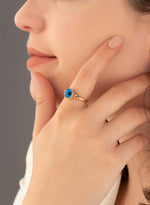 925 Sterling Silver Evil Eye Ring 561