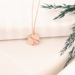 925 Sterling Silver Cracked Kintsugi Necklace