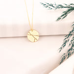 925 Sterling Silver Cracked Kintsugi Necklace