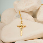 925 Sterling Silver Crucifix Necklace