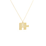 925 Sterling Silver Personalized Puzzle Necklace