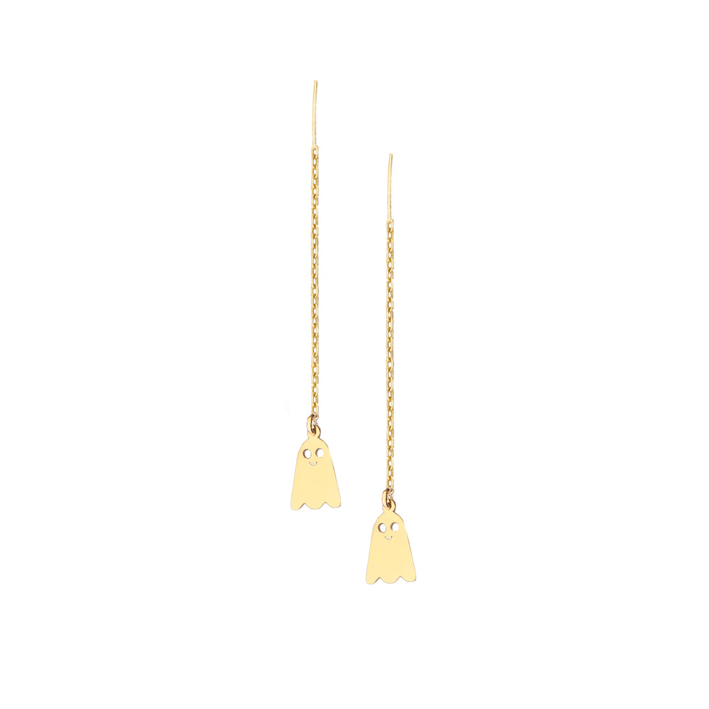 925 Sterling Silver Ghost Chine Earrings