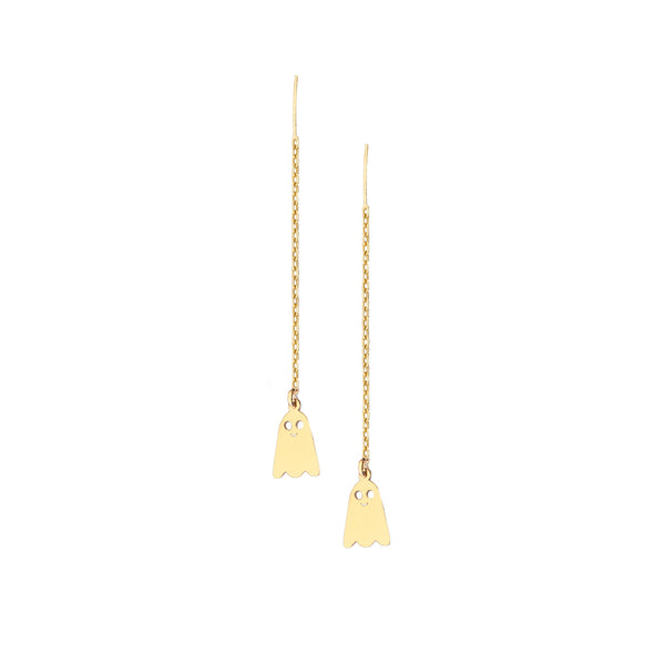 925 Sterling Silver Ghost Chine Earrings