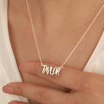 925 Sterling Silver Personaliezed Harry Potter Name Necklace