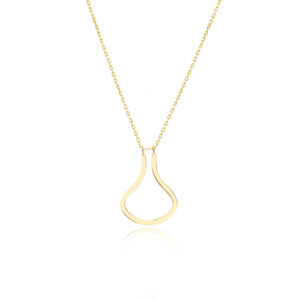 925 Sterling Silver Ring Holder Necklace