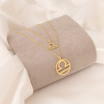 925 Sterling Silver Personalized Zodiac & Ascendant Necklaces
