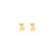 925 Sterling Silver Number Earrings,