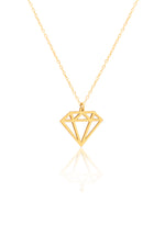 925 Sterling Silver Diamond Necklace