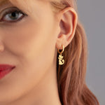925 Sterling Silver Cat Earrings