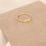 925 Sterling Silver Initial Ring