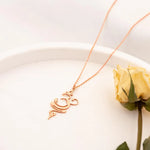 925 Sterling Silver Om Breathe Necklace