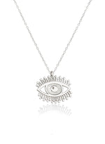 925 Sterling Silver Eye Necklace