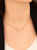 925 Sterling Silver Twi̇st Zi̇nci̇rli̇ İsi̇m Necklace