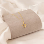 925 Sterling Silver Tiny Starfish Necklace