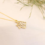 925 Sterling Silver Fish Balık Necklace