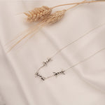 925 Sterling Silver Barbed Wire Necklace (Zi̇i̇nci̇ri̇ Cs40020)