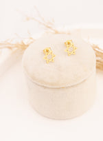 925 Sterling Silver Tiny Star Of David Earrings