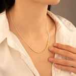 925 Sterling Silver Morse Code Necklace