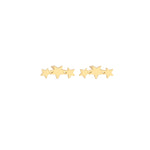925 Sterling Silver Star Stud Earring
