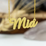 925 Sterling Silver Name Necklace