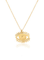 925 Sterling Silver Eye Necklace