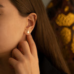 925 Sterling Silver Christmas Tree Studs