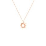 925 Sterling Silver Sun Necklace