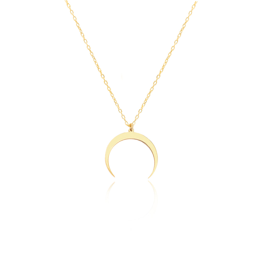 925 Sterling Silver Crescent Moon Ring Holder