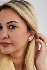 925 Sterling Silver Tiny Baby Elephant Earrings