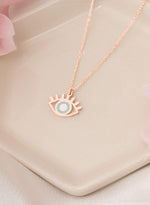 925 Sterling Silver Evil Eye Evil Eye Necklace