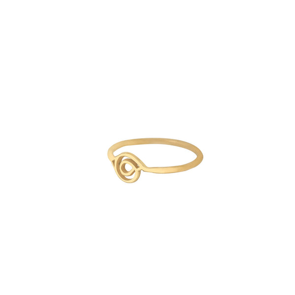 925 Sterling Silver Round Symbol Statement Ring