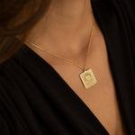 925 Sterling Silver Praying Hands Cross Necklace
