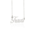 925 Sterling Silver Name Necklace