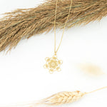 925 Sterling Silver Metatron Necklace