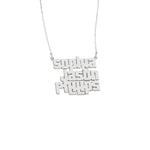 925 Sterling Silver Gta Name Necklace