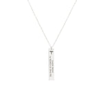 925 Sterling Silver Personalized Medical Alert Necklace