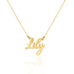 925 Sterling Silver Personalized Name Necklace