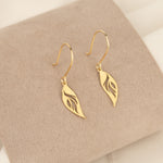 925 Sterling Silver Wings Earring