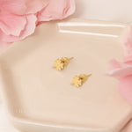 925 Sterling Silver 4 Leaf Clover Studs