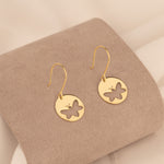 925 Sterling Silver Butterfly Earrings
