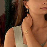 925 Sterling Silver Third Eye Chakra Earring