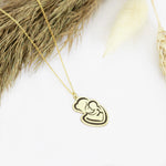 925 Sterling Silver Mother And Child Necklace