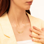 925 Sterling Silver Heart Name Necklace ,