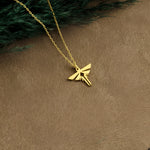 925 Sterling Silver Firefly Necklace